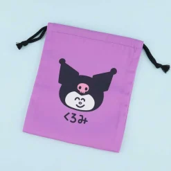 Kuromi Oekaki-San Drawstring Pouch