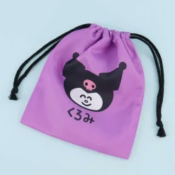 Kuromi Oekaki-San Drawstring Pouch