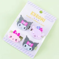 Kuromi Office Clip Set