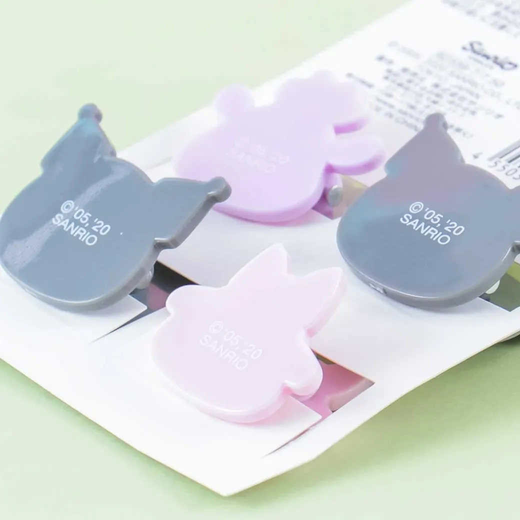 Kuromi Office Clip Set