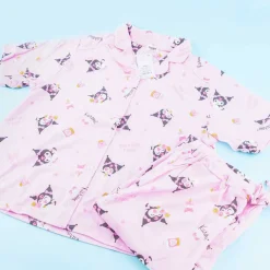 Kuromi Open-Collar Pajama Set