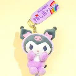 Kuromi Oshi Color Baby Plushie Charm - Purple