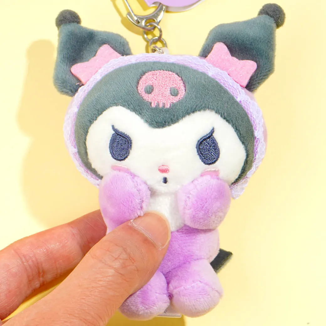 Kuromi Oshi Color Baby Plushie Charm - Purple