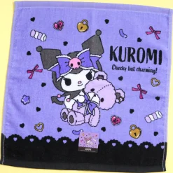 Kuromi Pastel Bear Hand Towel
