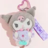 Kuromi Pastel Checker Plush Charm