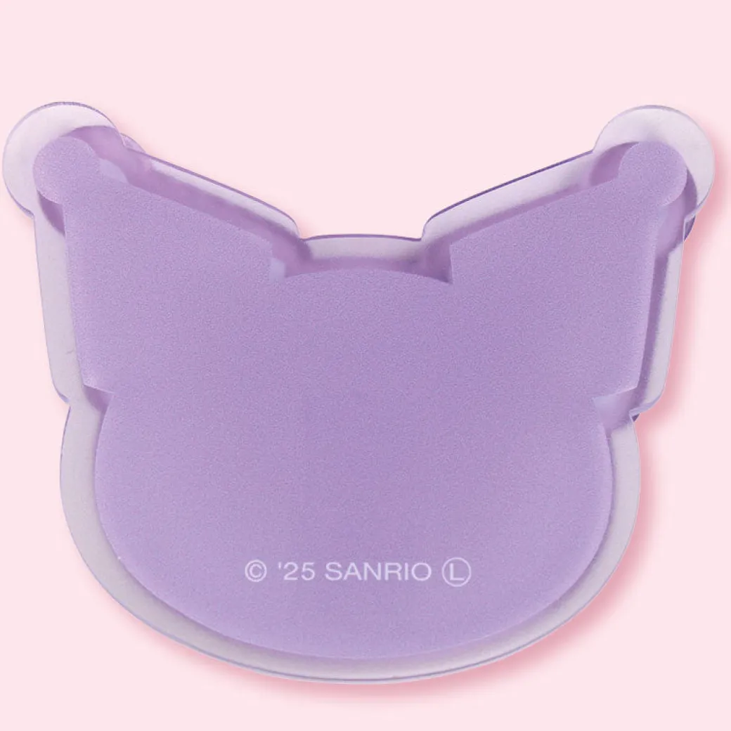 Kuromi Peek-A-Boo Memo Pad & Clip Stand