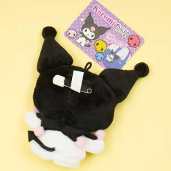 Kuromi Plushie Brooch