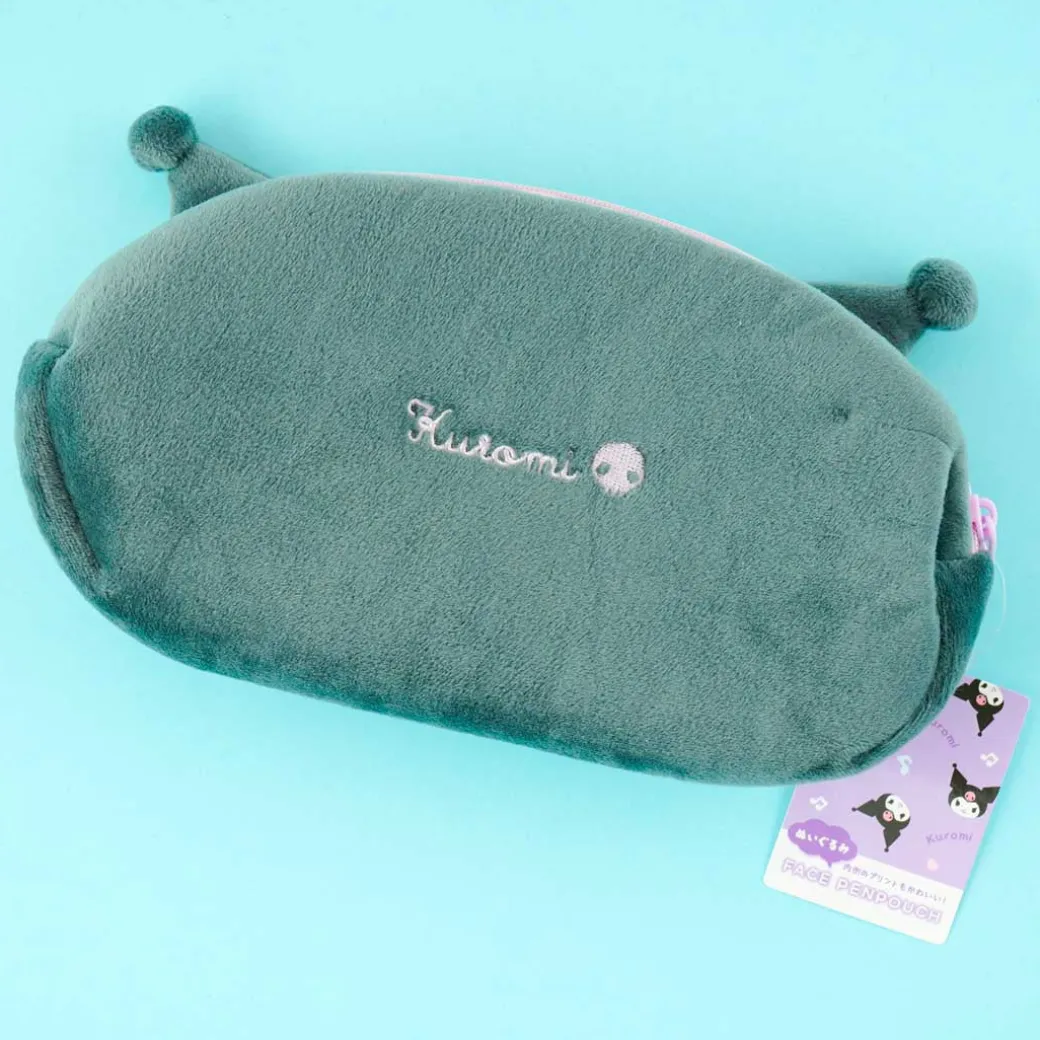 Kuromi Plushie Face Pen Pouch