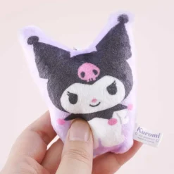 Kuromi Pochit Die-Cut Plushie Charm - Mini