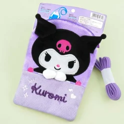 Kuromi Pocket Pouch With Shoulder Strap