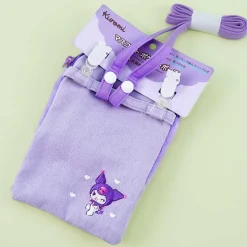 Kuromi Pocket Pouch With Shoulder Strap