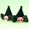 Kuromi Pointed Ears & Skulls Hair Clip Set