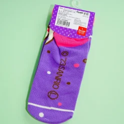 Kuromi Polka-Dot Balloon Jacquard Socks