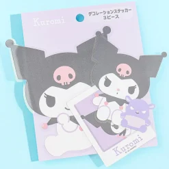 Kuromi Pose Die-Cut Deco Sticker Set