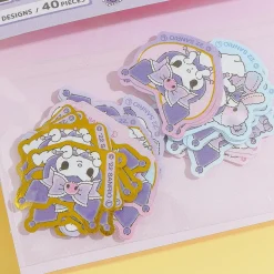 Kuromi Pretty Bow Sticker Flakes