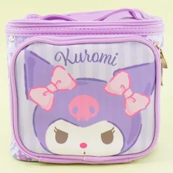 Kuromi Pretty Ribbon Cube Vanity Pouch