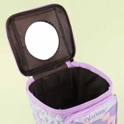 Kuromi Pretty Ribbon Cube Vanity Pouch