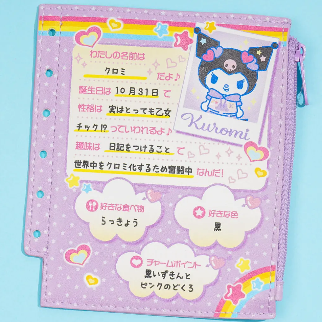 Kuromi Profile Book Mini Pouch