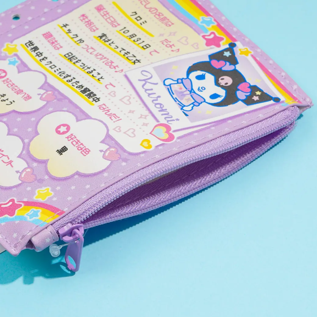 Kuromi Profile Book Mini Pouch