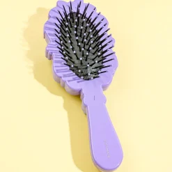Kuromi Rhinestone Heart Hair Brush