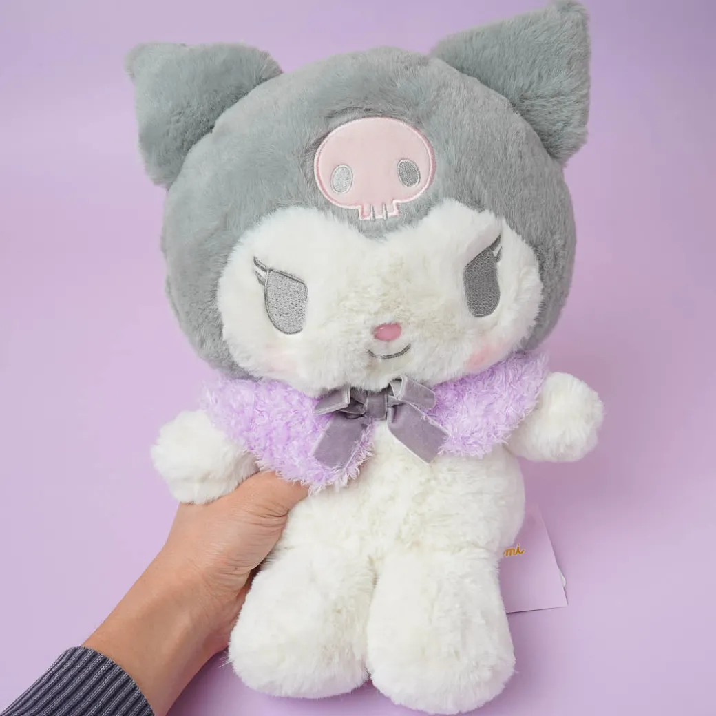 Kuromi Ribbon Cloak Plushie - Big