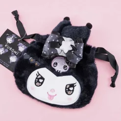 Kuromi Ribbon Drawstring Pouch