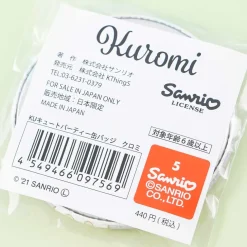 Kuromi Ribbon Dress Up Badge