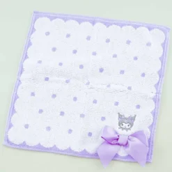 Kuromi Ribbon Face Towel