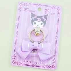 Kuromi Ribbon Phone Ring