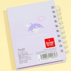 Kuromi Ribbon Photo Pocket Ring Notepad