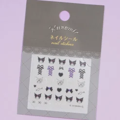 Kuromi Ribbony Nail Stickers