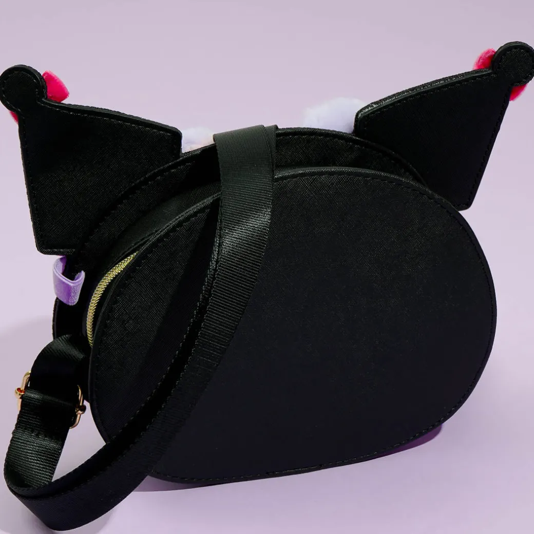 Kuromi Romi Kyun Room Face-Shaped Shoulder Bag