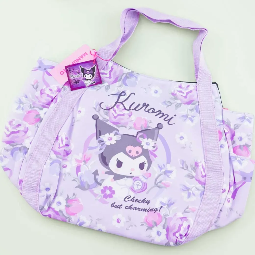 Kuromi Rose Garden Balloon Shoulder Bag - Large