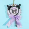 Kuromi Rosette Cane Charm