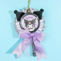 Kuromi Rosette Cane Charm