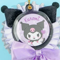 Kuromi Rosette Cane Charm