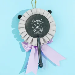 Kuromi Rosette Cane Charm