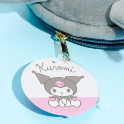 Kuromi Round Fluffy Coin Purse