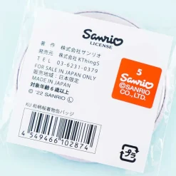 Kuromi Sakura Kimono Badge