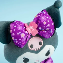 Kuromi Sakura Kimono Blushing Plushie - Medium