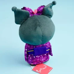 Kuromi Sakura Kimono Blushing Plushie - Medium