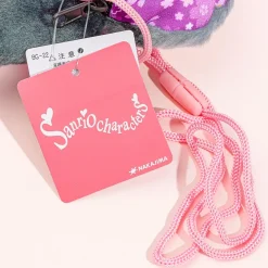 Kuromi Sakura Kimono Face Pochette With Strap