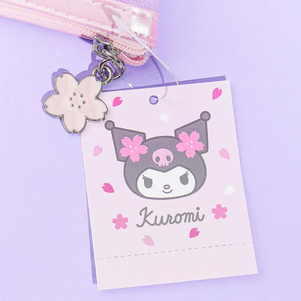 Kuromi Sakura Mesh Pouch