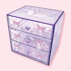 Kuromi Sakura Mini Drawer Chest