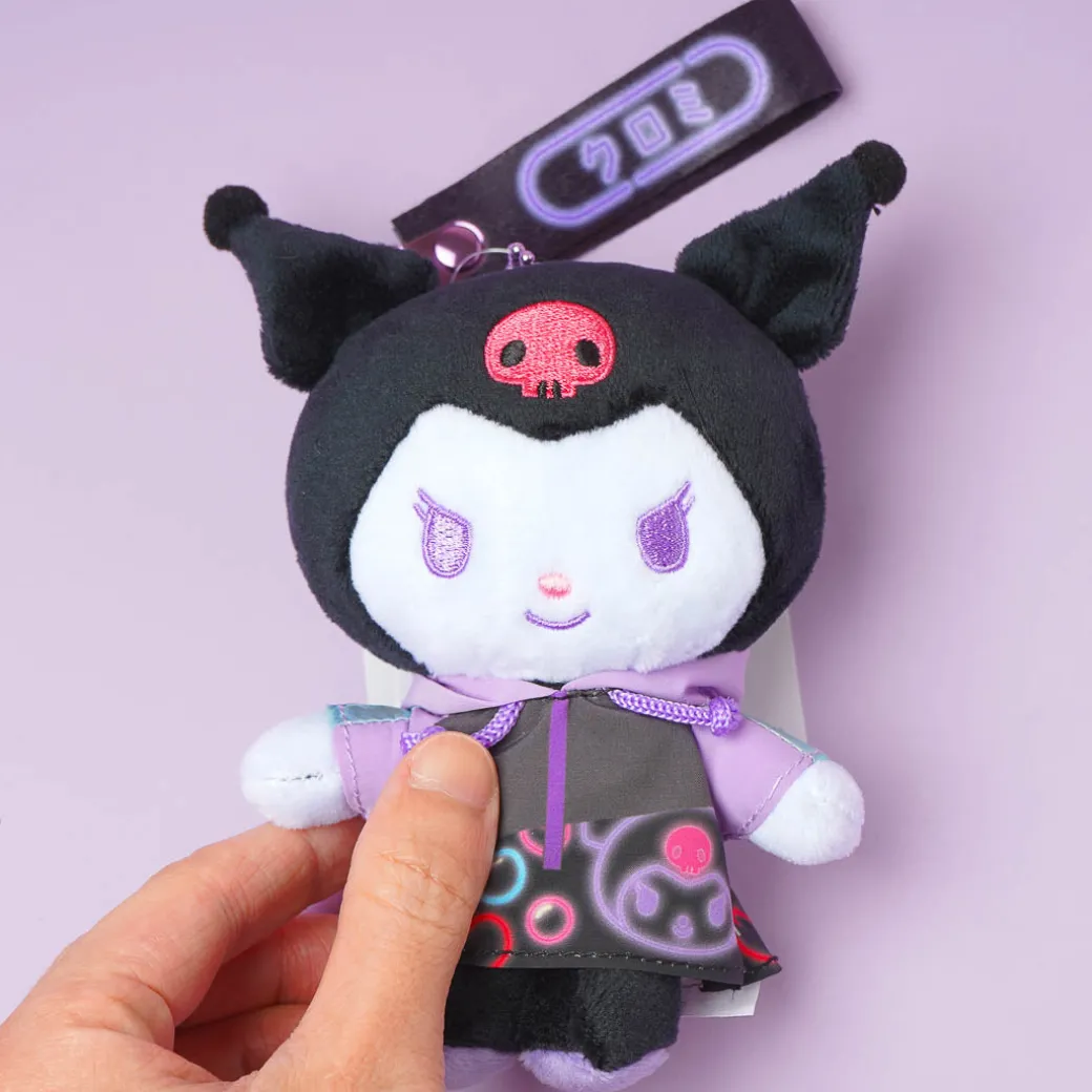 Kuromi Shibuya Neon Night Plushie Charm