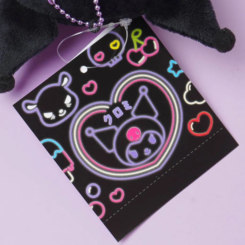 Kuromi Shibuya Neon Night Plushie Charm
