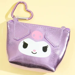 Kuromi Shiny Metallic Pouch
