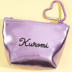 Kuromi Shiny Metallic Pouch