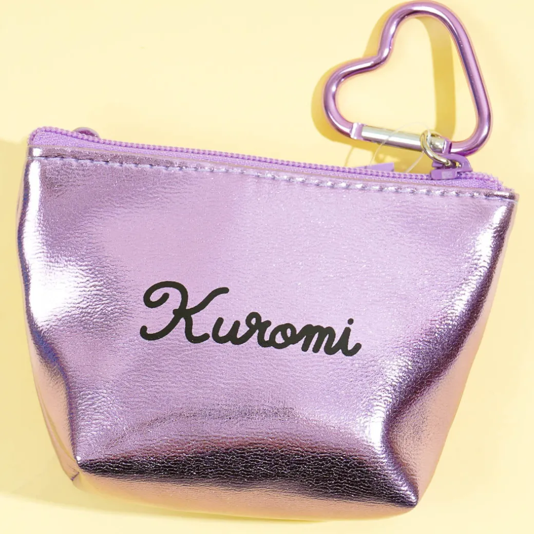Kuromi Shiny Metallic Pouch