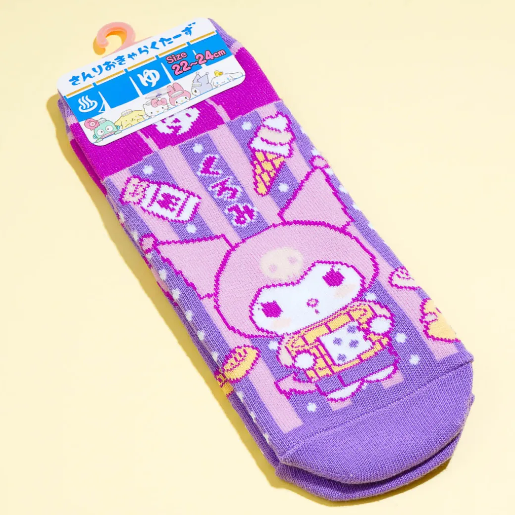 Kuromi Showa Hot Spring Socks